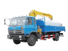 Crane mounted Cargo Truck Dongfeng